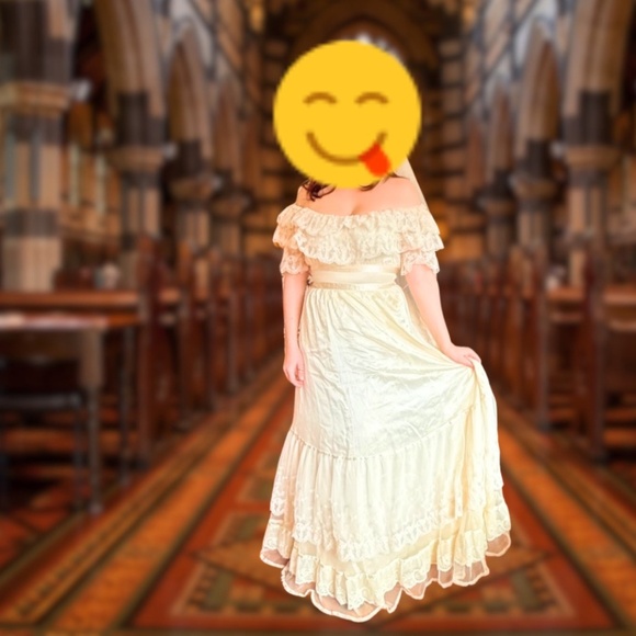 1970s gunne sax romantic renaissance dress - Picture 13 of 13